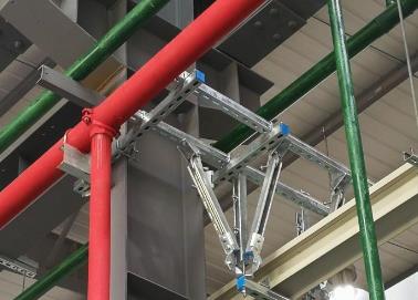 新余市该抗震支架的整体式支吊架结构协调性好